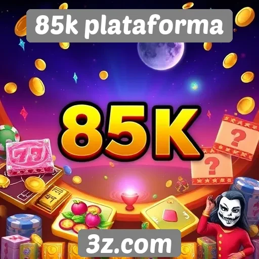 85k plataforma oferece diversidade de jogos online