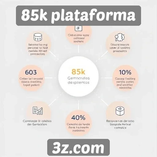 Principais recursos e funcionalidades da 85k plataforma