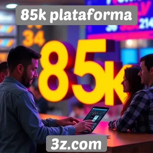 Plataforma 85k apresenta novas funcionalidades para usuários